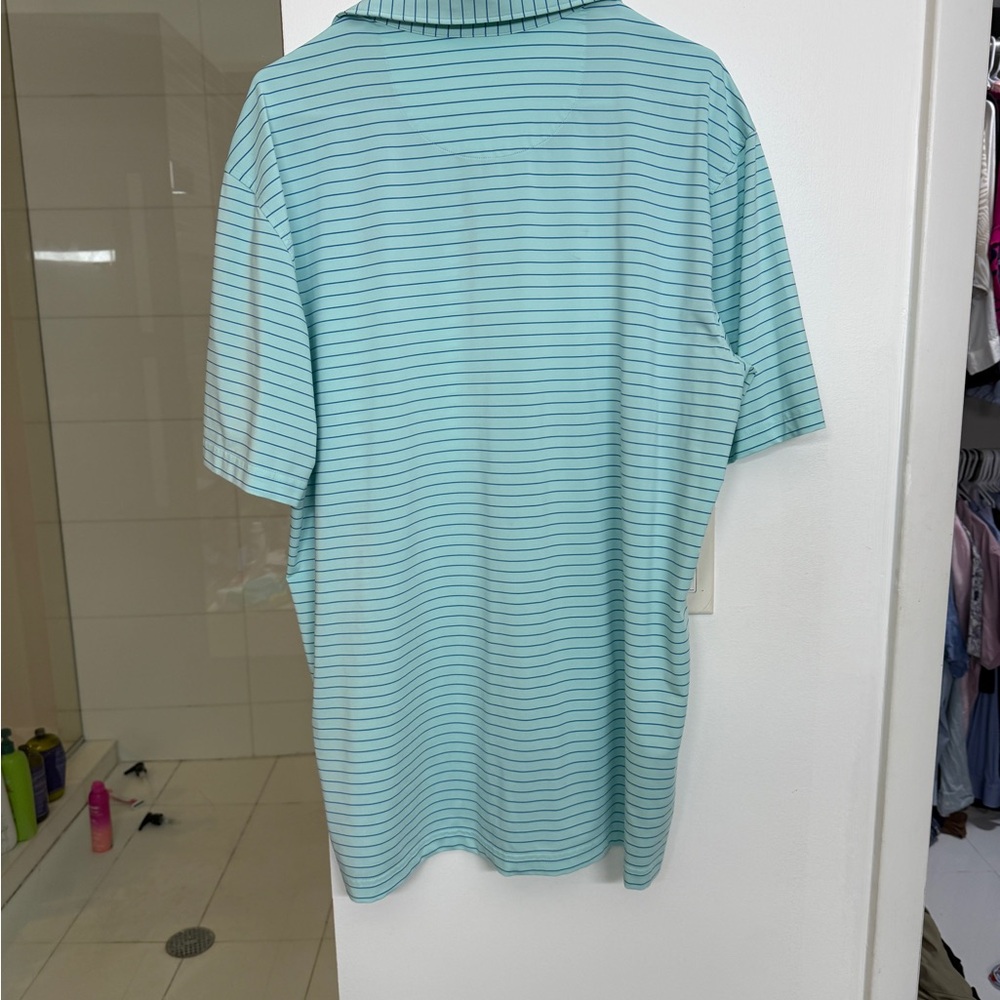 Authentic Masters Pin Stripe Performance Polo - image 2